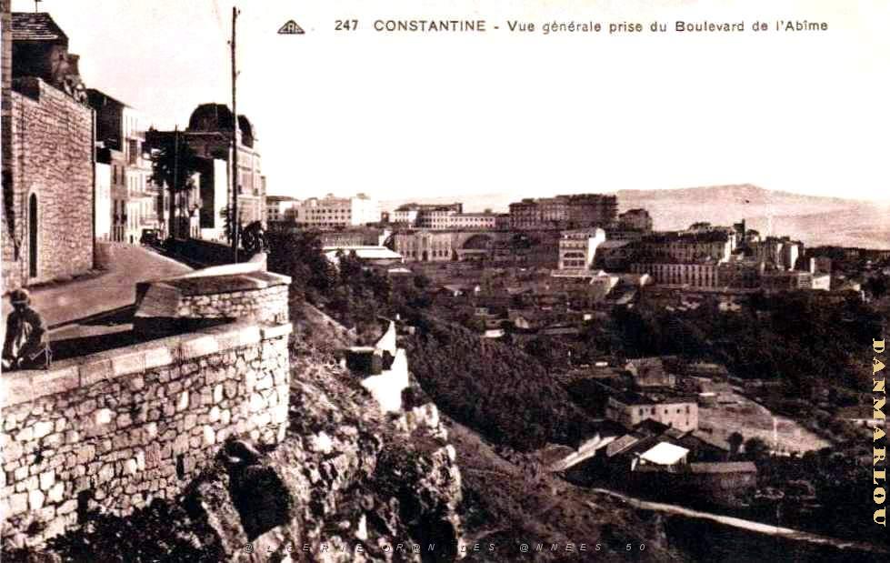 Constantine - Vue Generale prise du Boulevard de l'Abime.jpg